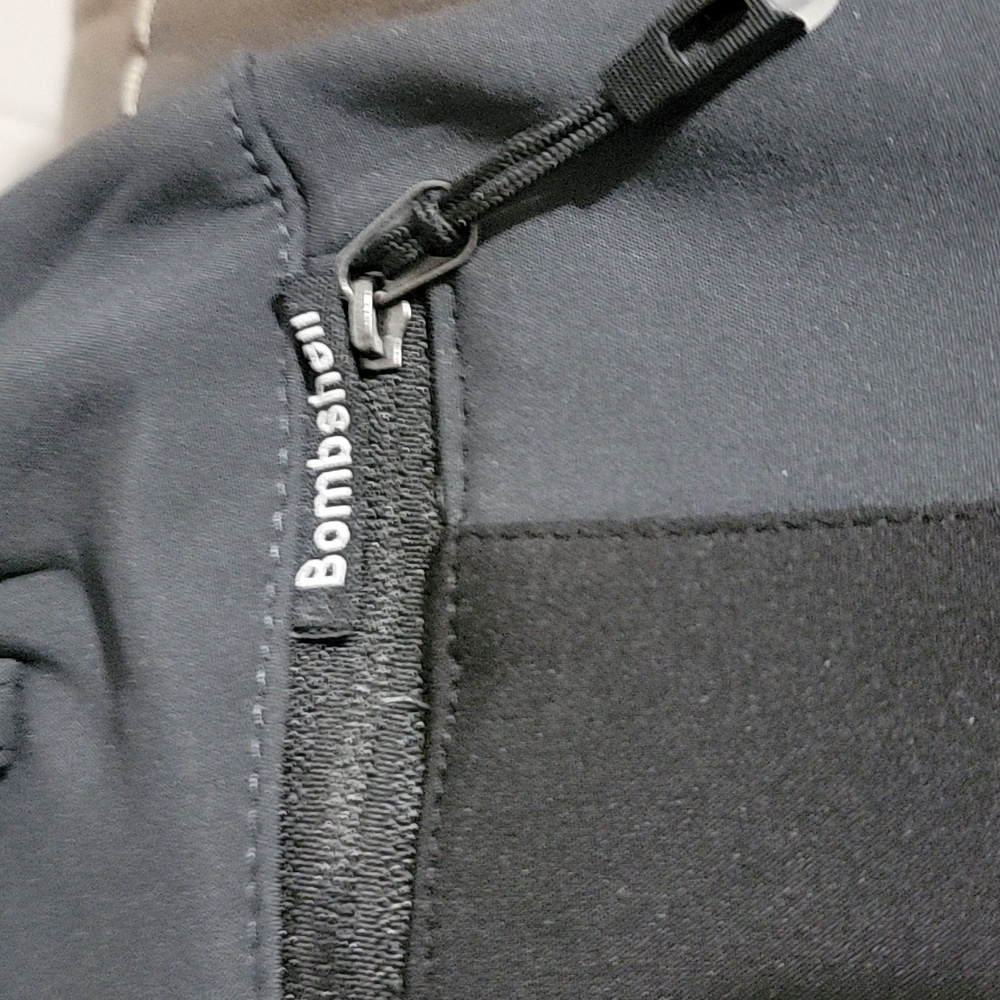 Bombshell Sportswear Pants, Size 36×30, and Color Dark Gray/Black - Picture 3 of 4